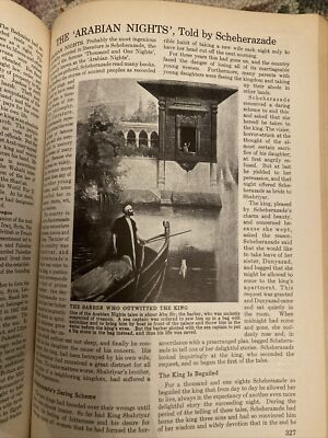 1957 Compton's Pictured Encyclopedia Complete 15 Volume Hardcover