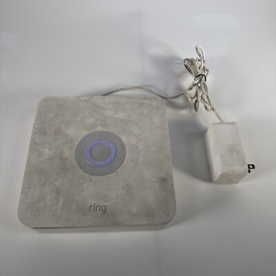 RING Base Station US Home Security Alarm with Power Adapter 4HB1U9-0EN0 Wi Fi