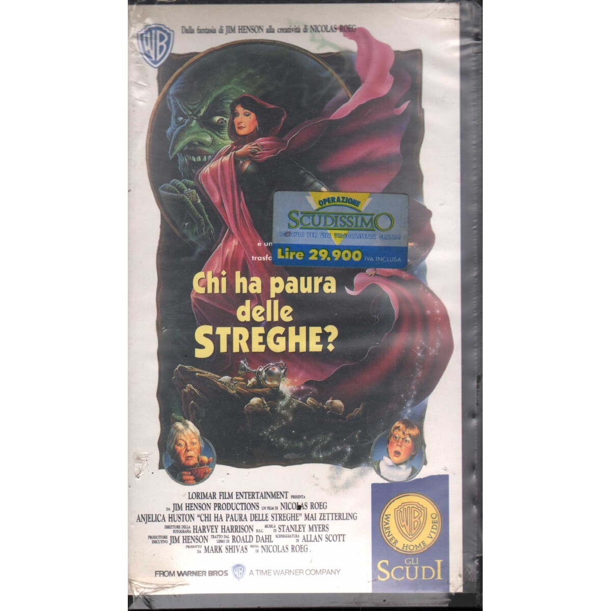 Who's Afraid of Witches VHS Nicolas Roeg Univideo - PIV00671 Sealed