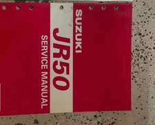 1996 1997 Suzuki JR50 Service Shop Repair Manual 99500-20160-01E V X OEM