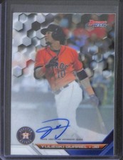 2016 Bowman's Best Refractor Autograph #B16-YG Yulieski Gurriel