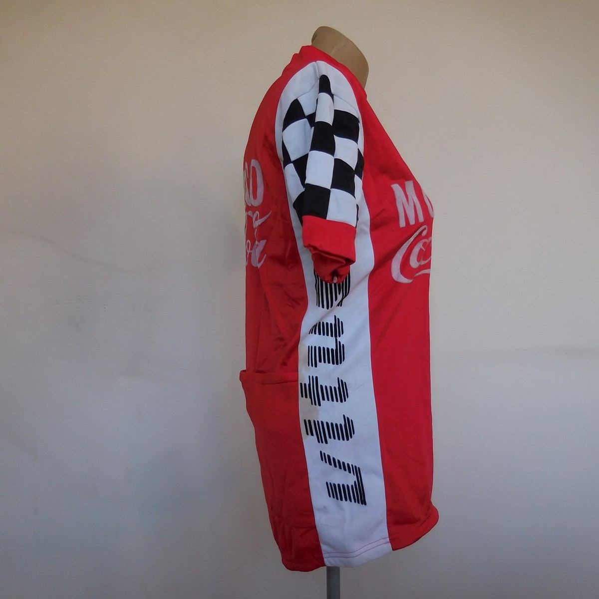 Combinaison cycliste CLM MONACO COCA-COLA PATRICK NICOLAS 1984