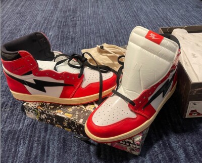 Reves Paris Kool Kiy '85 HI Size 14 Varsity Red / White / Black / Candy Paint