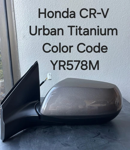 NEW TITANIUM mirror fits 2012-2016 Honda CR-V  LX EX Driver Left Side Non heated