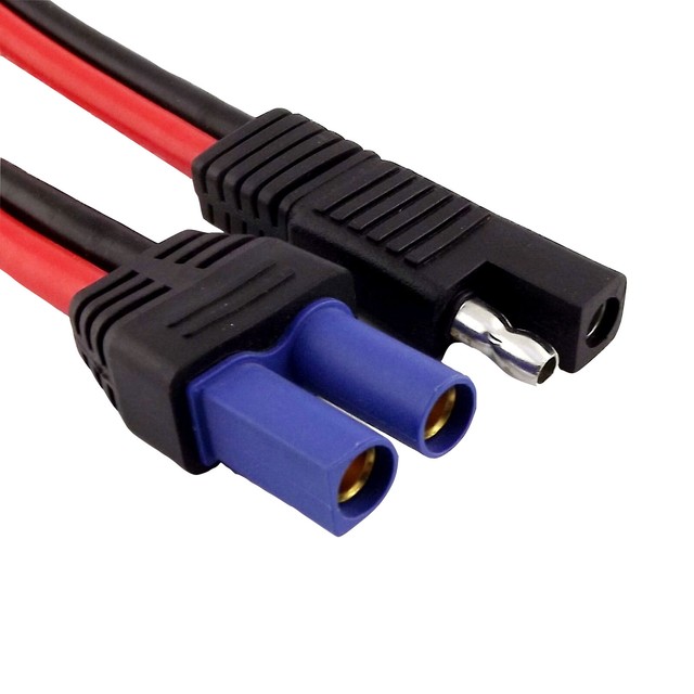 Power Automotive Connector EC5 Female Jack to SAE Adapter Wire Cable