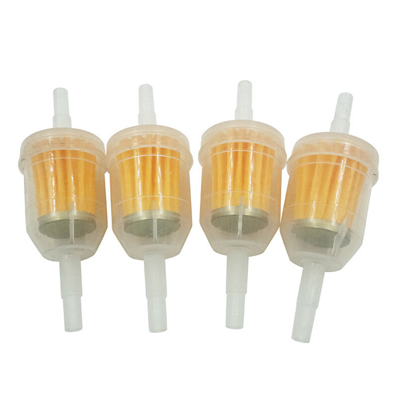 10pcs Inline Gas/Fuel Filter Lawn Mower Small Engine Auto Motorcycle