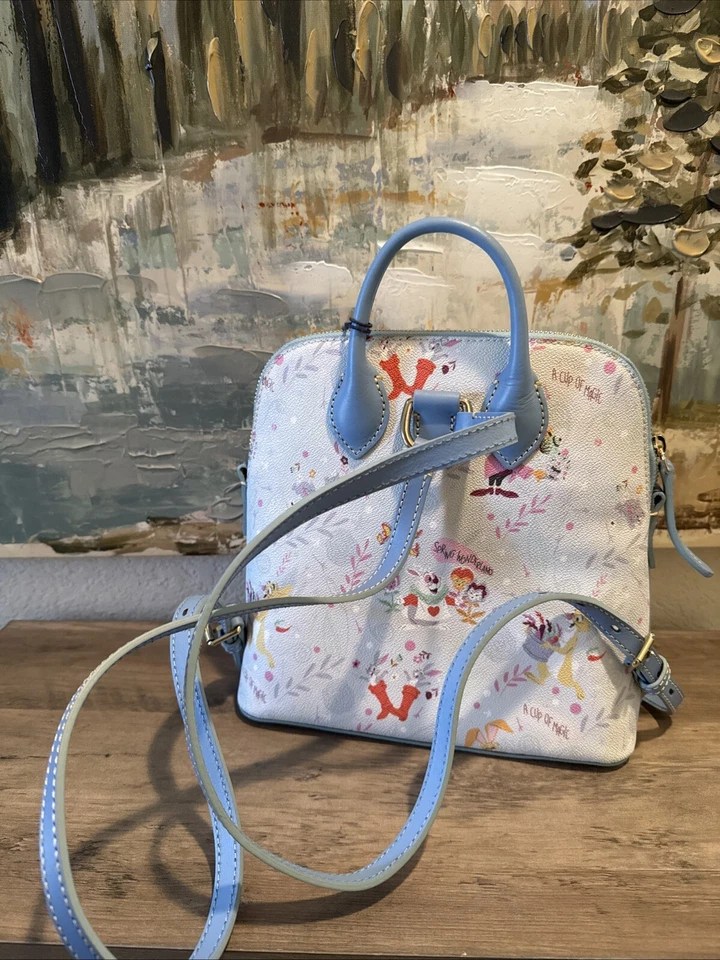 NUEVA Mochila Disney Dooney And Bourke Alicia en el País de las Maravillas Nueva con Etiquetas Foto 2 de 4