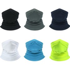 Cooling Neck Gaiter UV Protection Face Mask Windproof Scarf Breathable Balaclava
