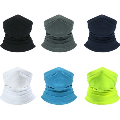 Cooling Neck Gaiter UV Protection Face Mask Windproof Scarf Breathable Balaclava