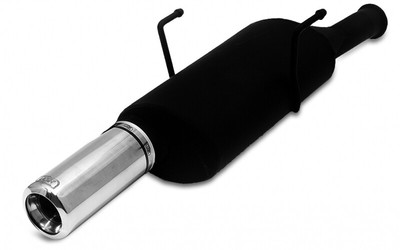 muffler for Citroen Saxo Hatchback 1.4i 55kW 1996-2003 Single Round Tip 80mm