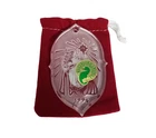 Vtg 1996 Waterford Crystal Song Of Christmas First Edition Silent Night Ornament