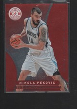 NIKOLA PEKOVIC  2012-13 PANINI TOTALLY CERTIFIED TOTALLY RED CARD #263  /499
