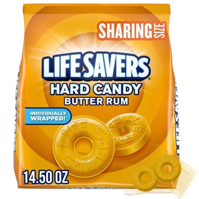 LIFE SAVERS Butter Rum Hard Candy   4-pack of 14.5 oz bags