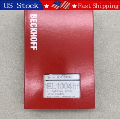 EL1004 1PCS Brand New BECKHOFF EL1004 PLC Module US Sotck  Fast delivery