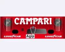 Aluminum Panel Alfa Romeo Campari Racing Vintage Style  Sign