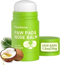 Dog Paw Nose Balm Lick-Safe Coconut Oil Moisturizer Heat Cold Protection