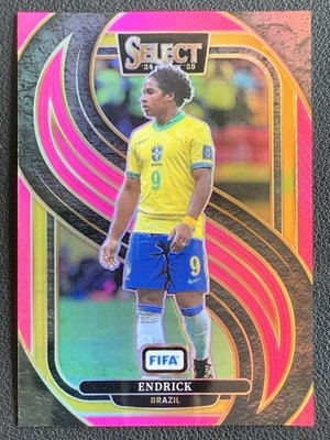 Endrick 2024-25 Panini Select Fifa Mezzanine Pink Prizm /59 #162