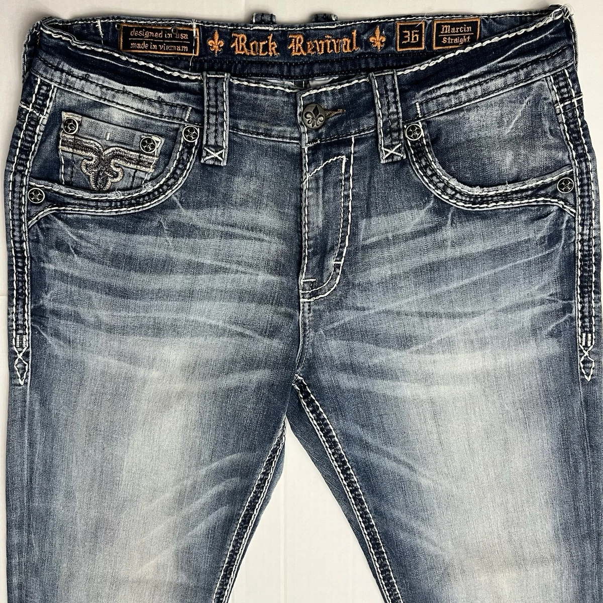 Rock Revival Jeans Size 36 for Men for Sale - eBay