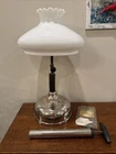 Coleman Quick-Lite Lamp 1926(?) Milk Glass Shade, Pump, Mantles, Parts / Repair