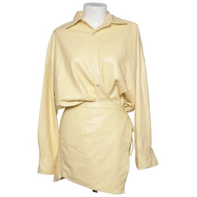 WRSTBHVR Studio, Blusenkleid, Größe: S, Gelb, Polyester/Polyurethan #R75