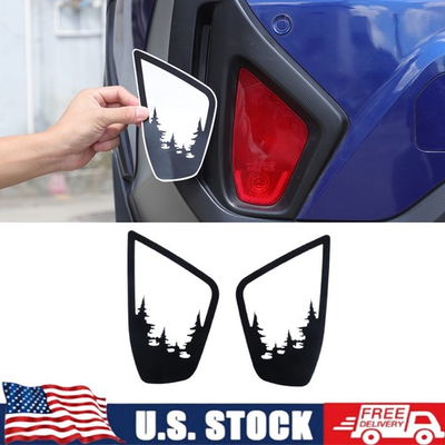 #ad Rear Fog Light Lamp Sticker Decal Trim Accessories For Subaru Crosstrek 2024 US $19.99