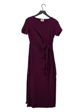 Sezane Bodycon Midi Dress S in Purple