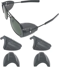 Glasses Side Shields, Slip on Side Shields, L Size Fits Medium to Large, M Size 