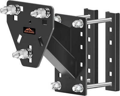 Qualward Trailer Spare Tire Mount, Boat Spare Tire Mount for Utility Trailer, Po