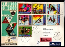# GUINEA ECUATORIAL 1972 - R - FDC - DEPORTES - OLIMPIADAS - FÚTBOL 