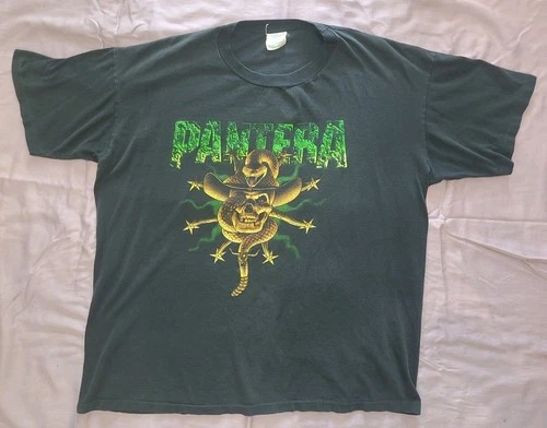 Pantera Shirt XL The Great Southern Trendkill Faded 1990s vintage concert t-shirt, vintage, size XL, single stitch, B+ condition