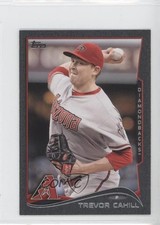 2014 Topps Mini Black 1/5 Trevor Cahill #35 0w4