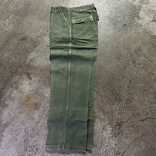 Vintage 1960  s Military Vietnam OG-107 Type 1 Trouser Pants 32x33