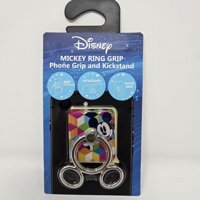 #ad Disney Mickey Ring Grip Phone Grip and Kickstand 360° Rotation NEW Sealed $9.59