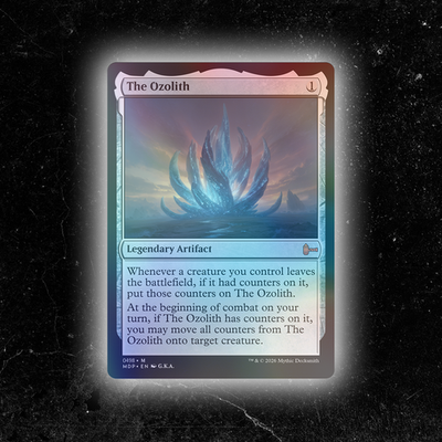 mtg cards like the ozolith The Ozolith