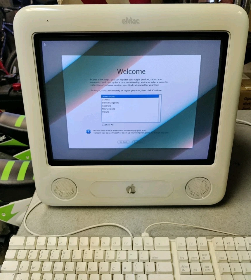 2003 Apple eMac A1002 1GHz G4 1GB RAM 17” All In One PC *TESTED-WORKING-READ* - Image 4 of 4