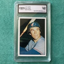 1975 SSPC #334 GARY CARTER ROOKIE CARD RC HOF VINTAGE BASEBALL ! SWC GEM MINT 10. rookie card picture