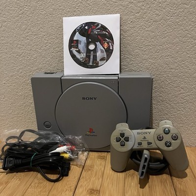 Sony PlayStation 1 PS1 Original Console System Bundle SCPH-5501 Tested