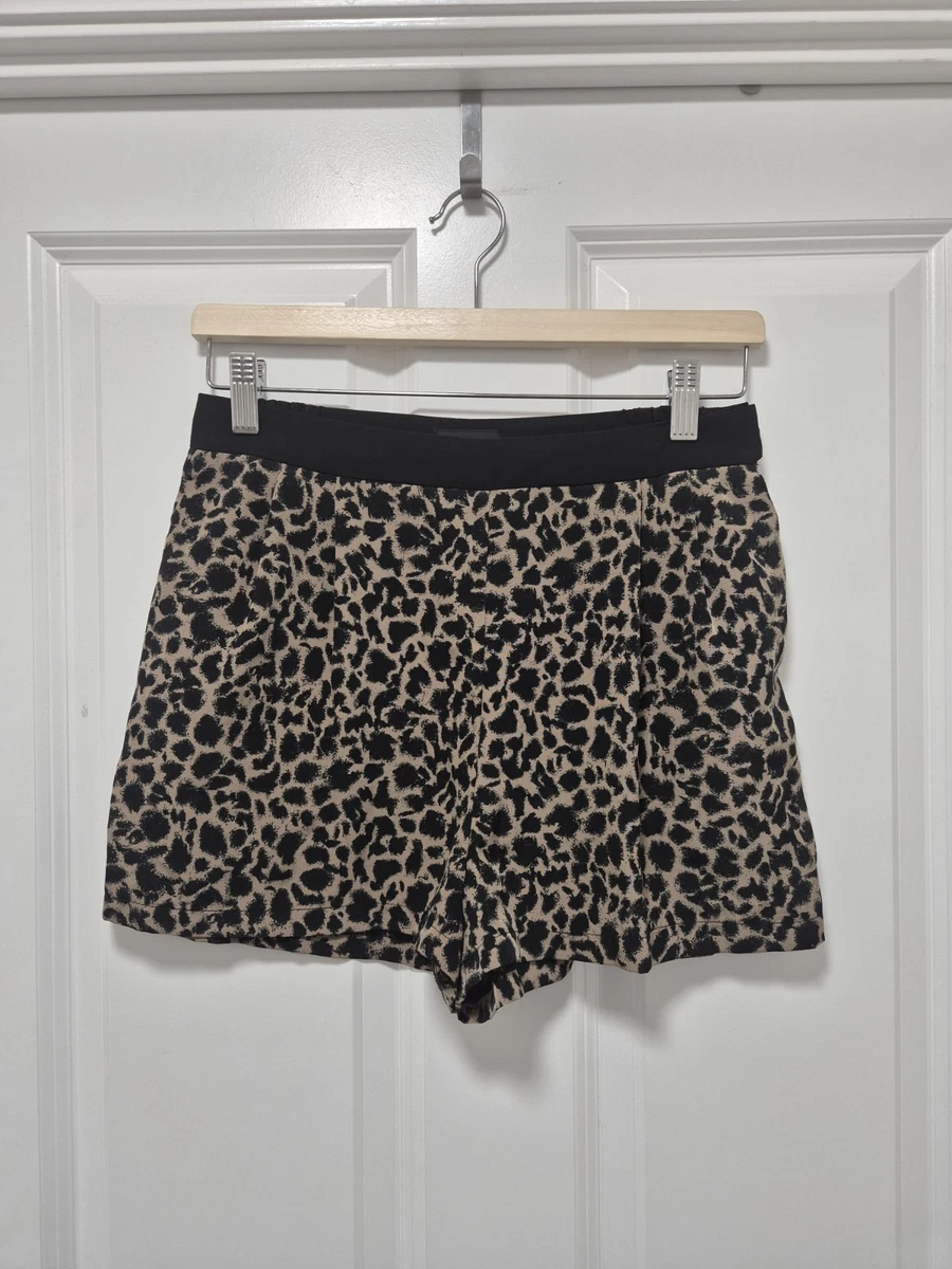 Short Femme Topshop Beige Rayé - Plissé - Taille UK 12 (M) - État Excellent