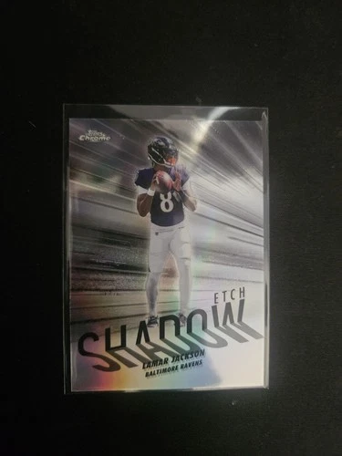 2025 Topps Chrome Lamar Jackson Base (RAW)