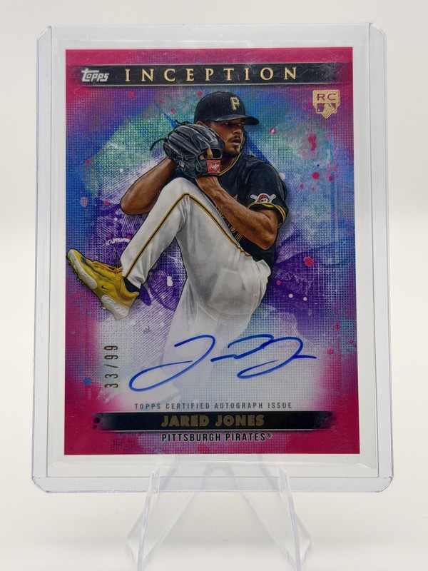 2024 Topps Inception - Jared Jones Rookie Magenta Auto /99 #BRES-JJO (RC)
