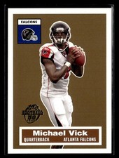 2005 Topps Turn Back the Clock #15 Michael Vick Card Atlanta Falcons