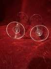 Vintage Anchor Hocking Mid-Century Frosted Dots Glasses 7.5” Tall Set of 2 — photo 2