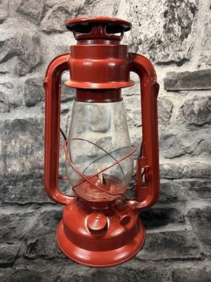 Texsport 12'' rote Petroleum Hurricane Laterne