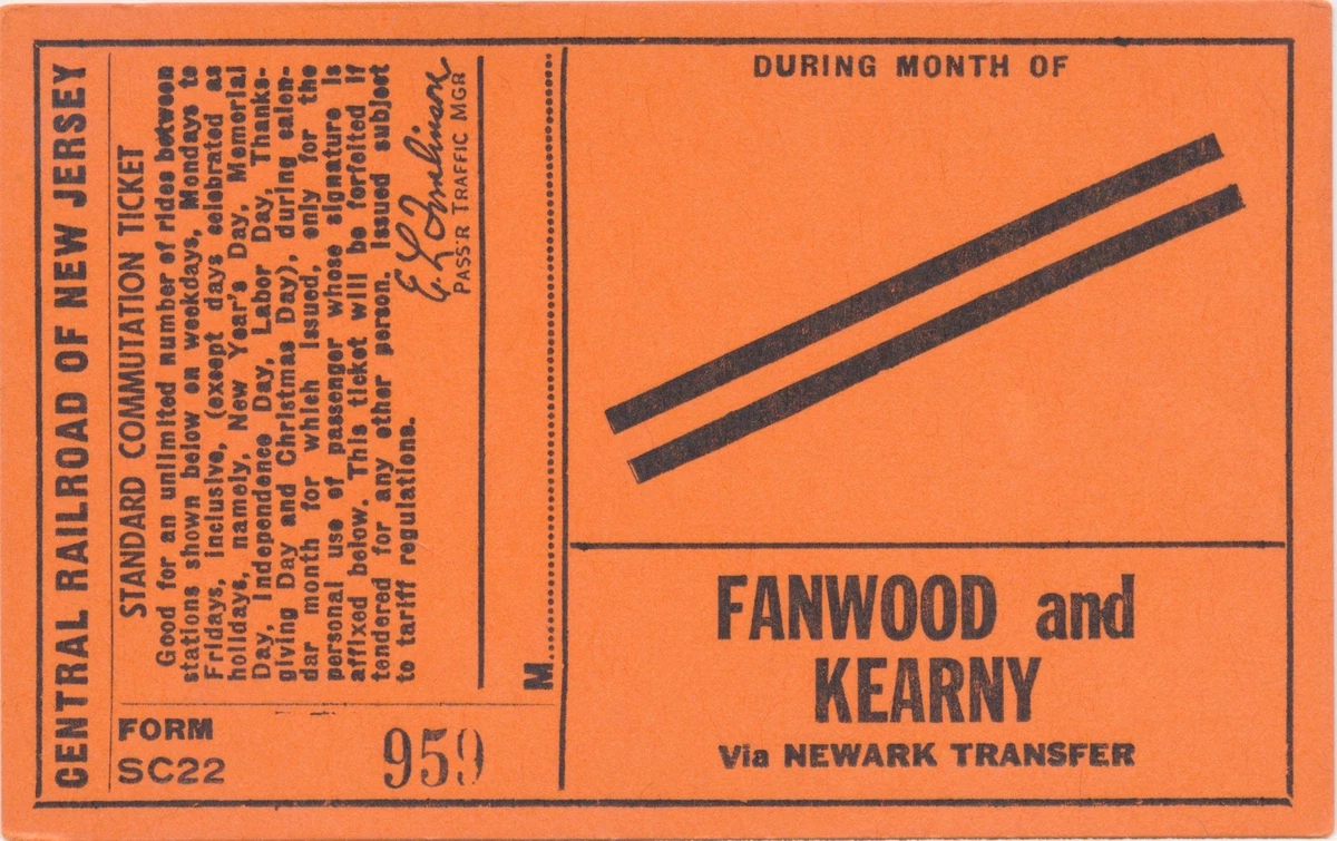1955 Collectible Railroad Passes & Tickets for sale | eBay