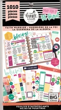 Happy Planner FAITH WARRIOR 1010 Pieces BRAND NEW 30 Pages of Stickers