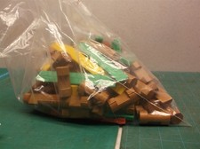 Lot of plastic log toys