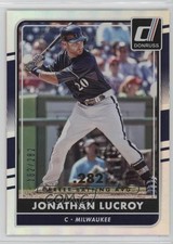 2016 Panini Donruss Stat Line Career 162/282 Jonathan Lucroy #141 0c4