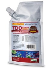 TDO Chroma Boost 3 Oz Reef Nutrition Pellet Aquarium Fish Food Medium Pellet...