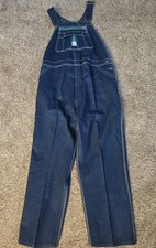 Vintage Liberty Bib Overalls Mens Size 44X29 Blue Gardner Rockabilly