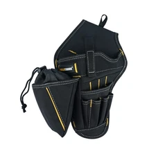 MELOTOUGH Drill Holster Impact Driver Holster with Bit Pouch Heavy Duty Impac...